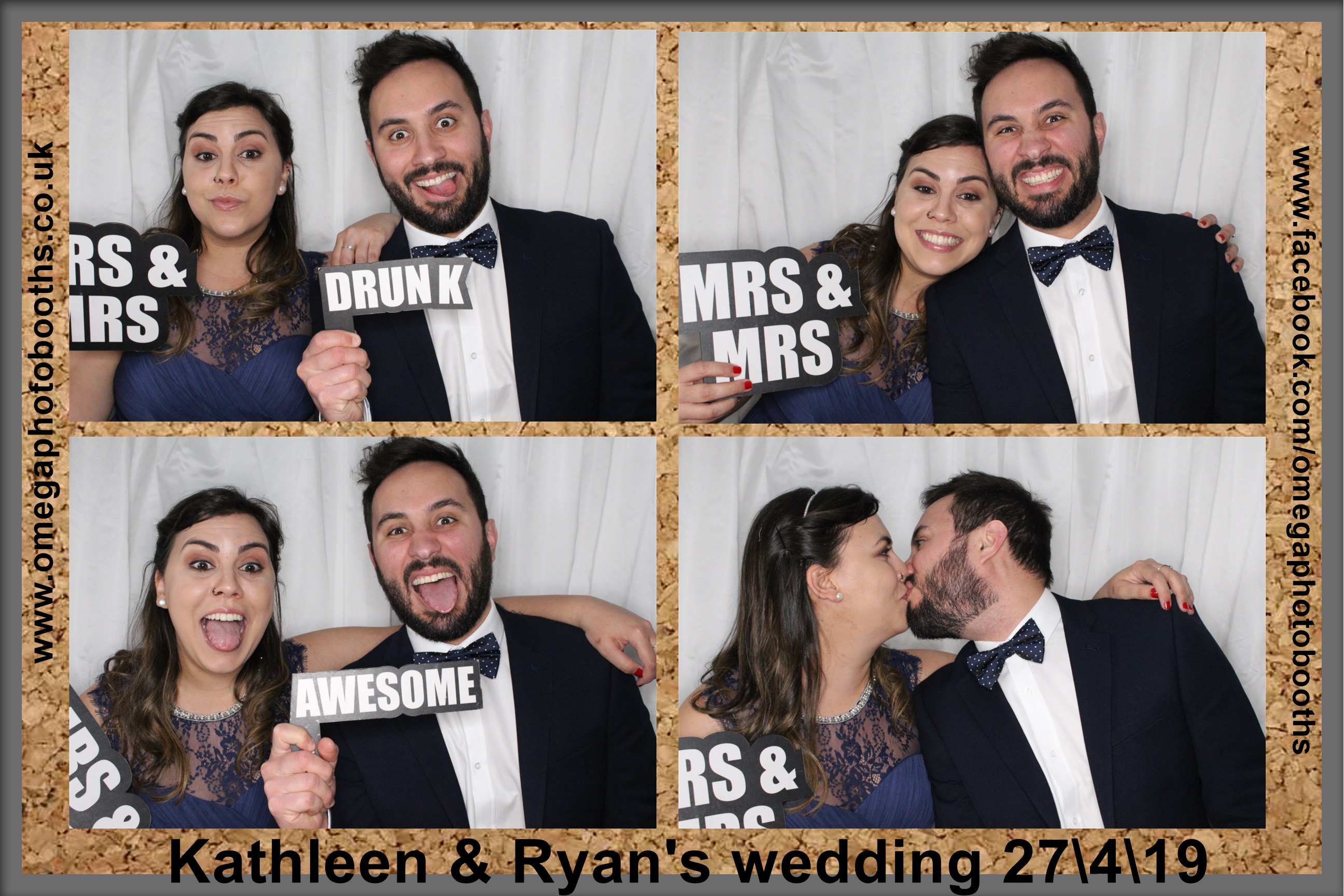 Kathleen & Ryan's Wedding | View more photos from the event at gallery.omegaphotobooths.co.uk/u/Omega-Photobooths/Kathleen-Ryans-Wedding